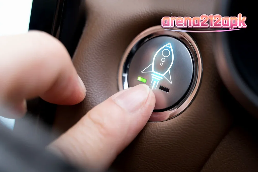 Tampilan layar lobi permainan slot modern dengan antarmuka yang ramah pengguna.